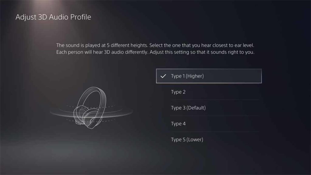  3D Audio support adjust 3d audio profile