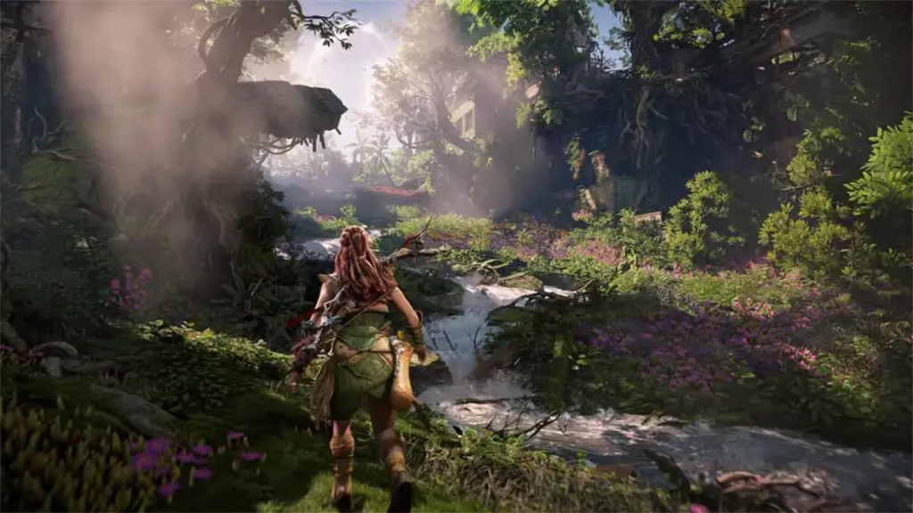 Horizon Forbidden West gameplay forest