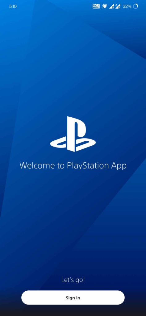 How to access PSN Account from a Mobile device
