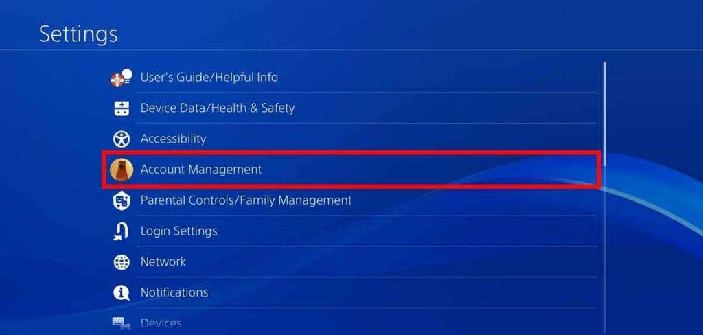 Account Management