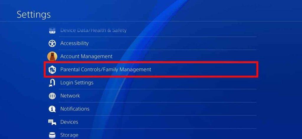 Parental Controls Family Management