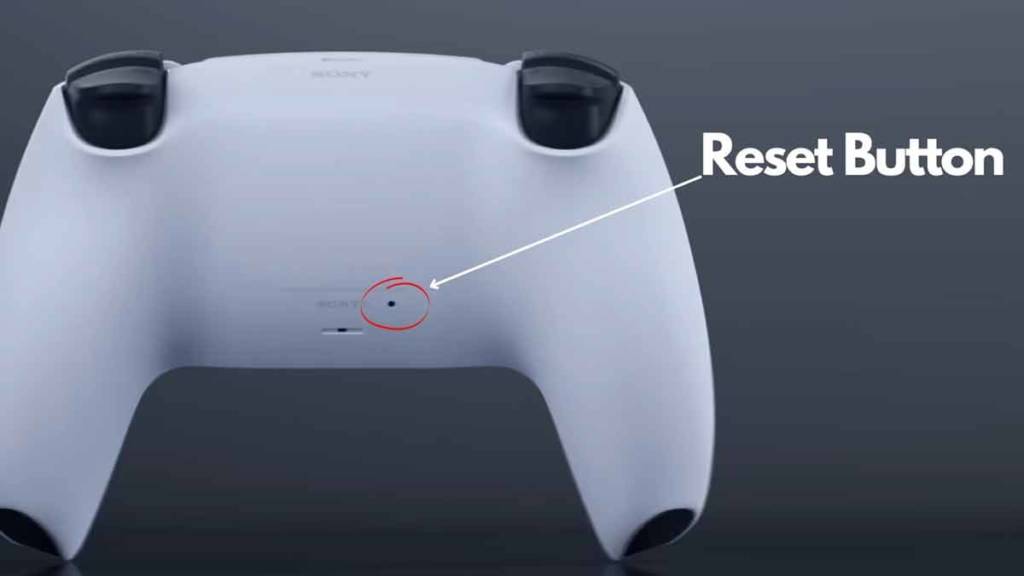 Reset the PS5 Controller