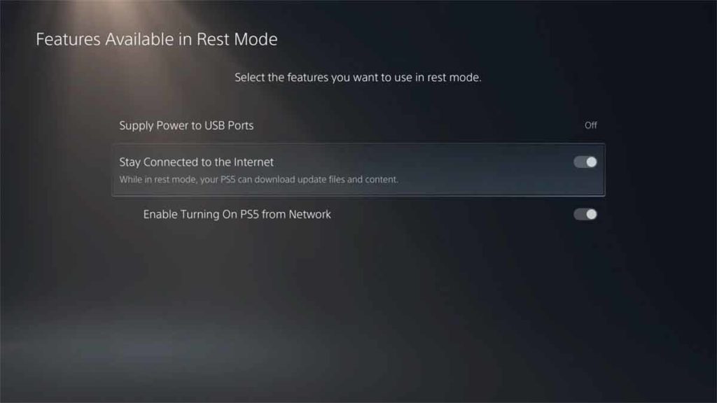 Use PS5's Rest Mode to Download Games faster