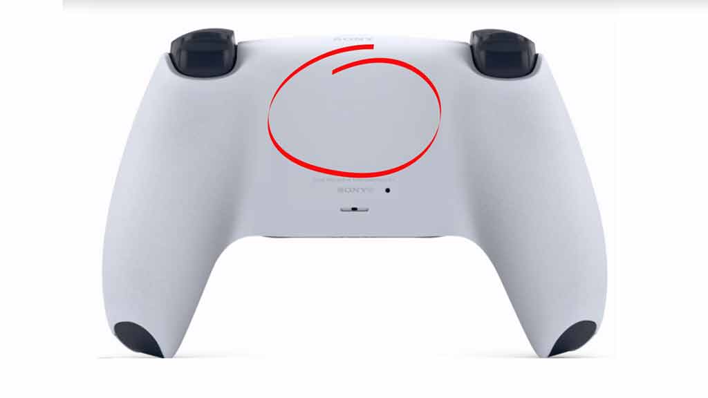 How To Find PS5 Controller Serial Number at the back of the controller