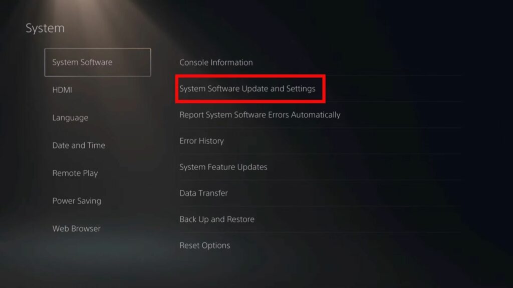 Update DualSense and PS5’s firmware using System software update and settings