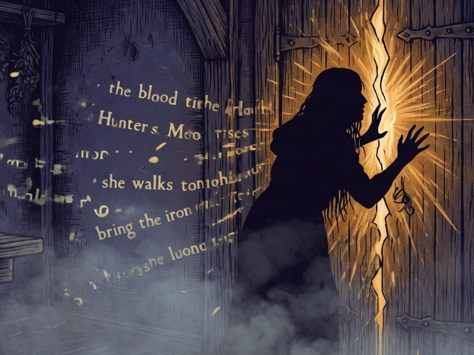 Official trailer frame: Lilith eavesdropping via YouTube Trailer